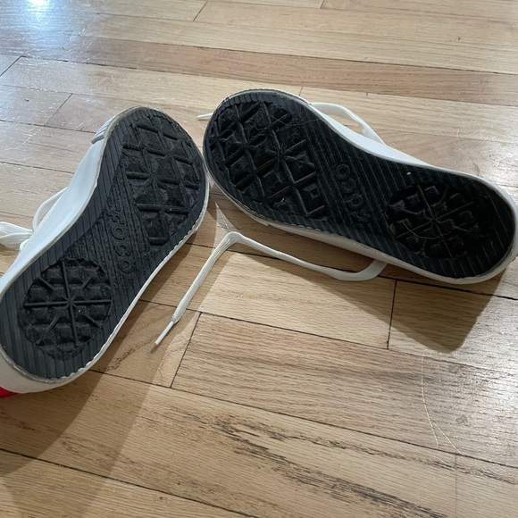 The Ohio State University Game Day Canvas Sneakers - Cream and Red - Picture 6 of 6